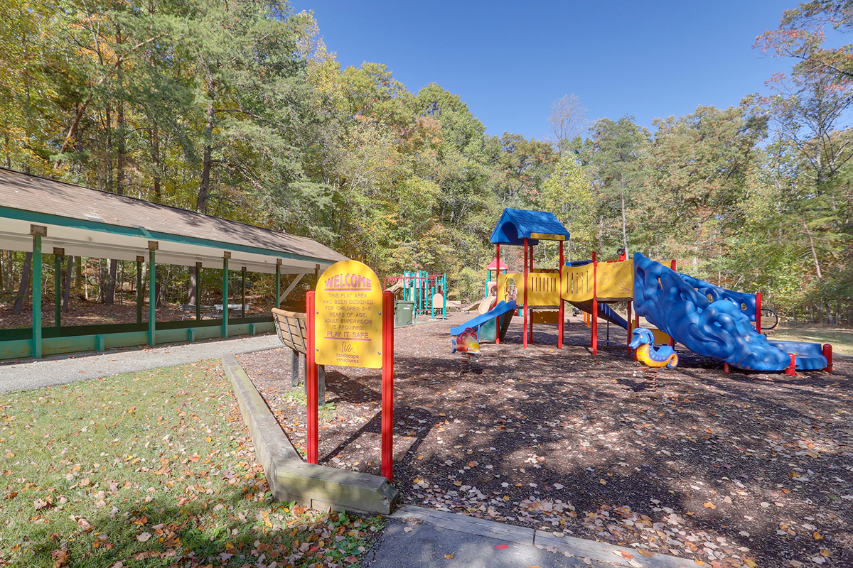 Beltsville Outdoor Playground on a sunny day