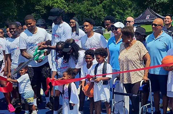 New Multi-Sport Court at Jesse J. Warr, Jr. Recreation Building to Complete Kid-Designed, Community-Built Playspace Unveiled