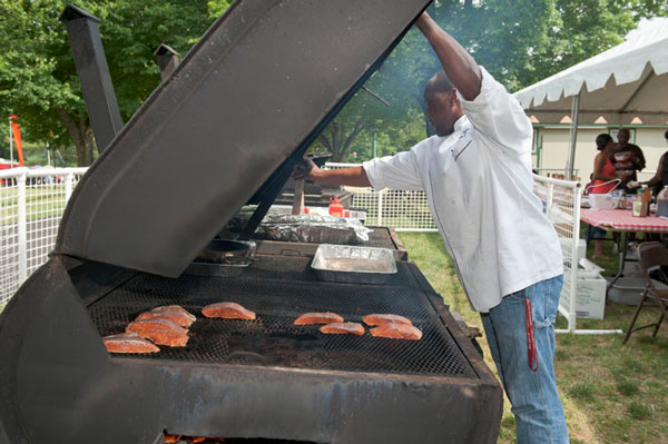 BBQ Man Cooking