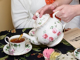 Teapot Pouring Tea