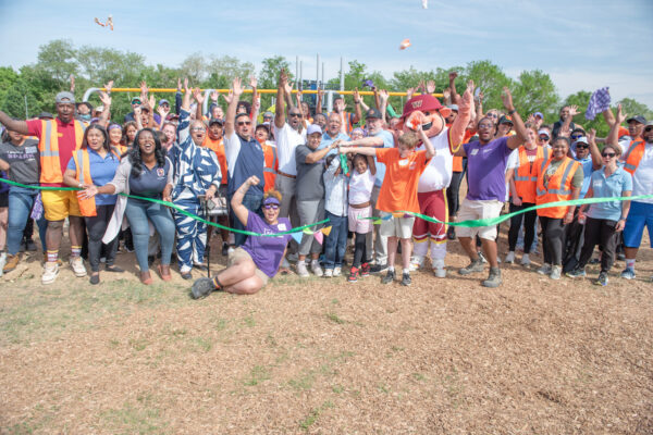 Oakcrest Community Center Playground Ribbon Cutting